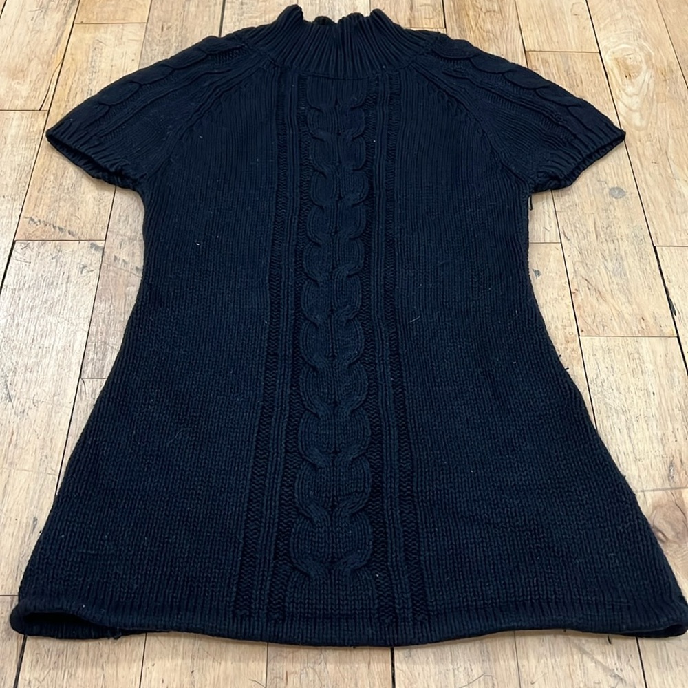 Turtleneck Cable Top Sz S